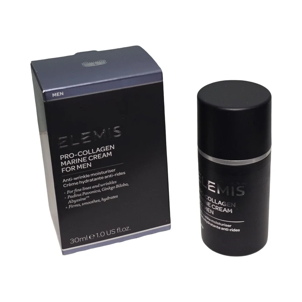 Elemis Pro-Collagen Marine Cream for Men 30ml 1.0oz Anti-Wrinkle Moisturiser NEW
